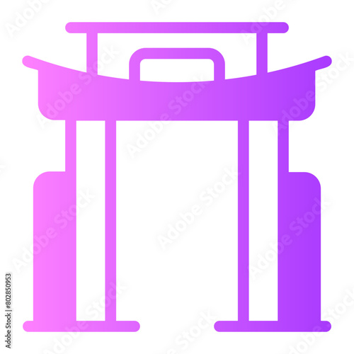 gate gradient icon