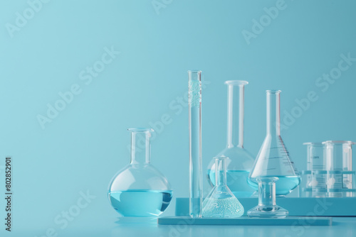 Chemistry or Laboratory Flasks and Beakers  