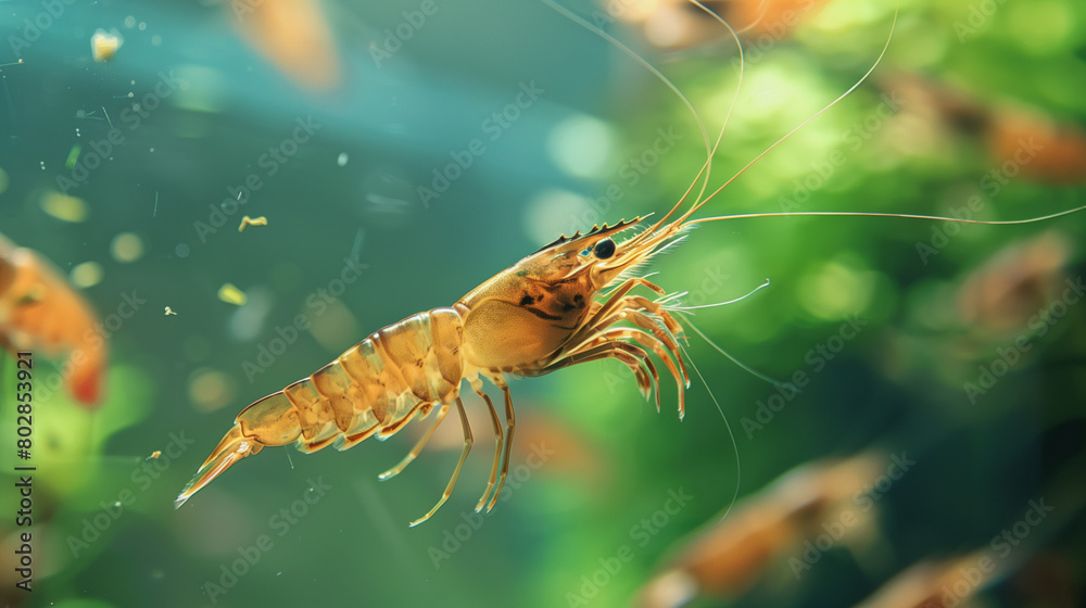 Shrimp swimming in the pond, shrimp for sale. Shrimp swimming in the pond, shrimp for sale.