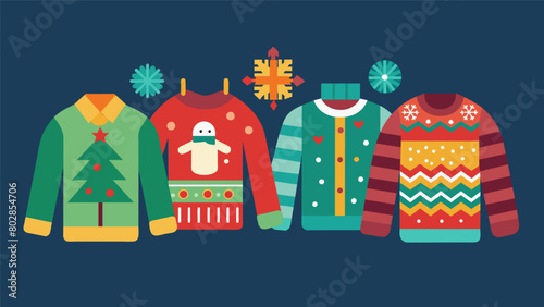 Creating a separate section for my collection of holiday sweaters ready to be worn during the festive winter season..