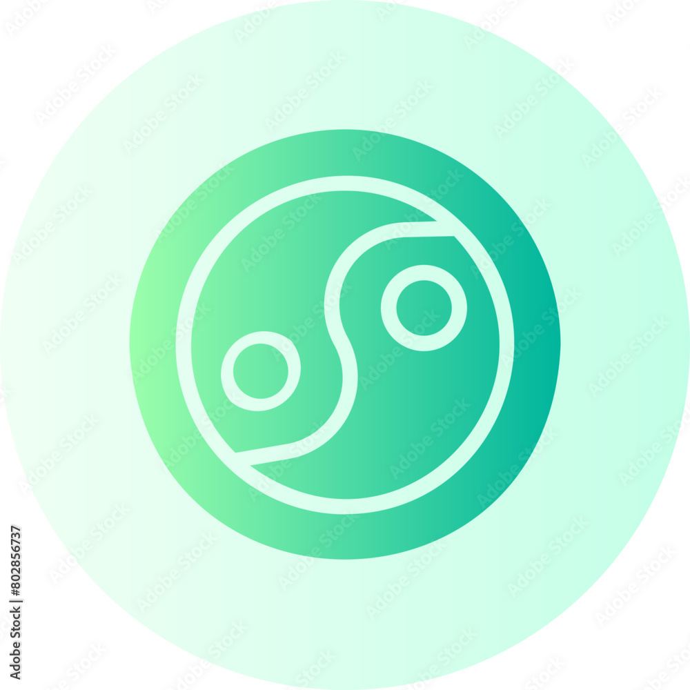 feng shui gradient icon feng shui gradient icon