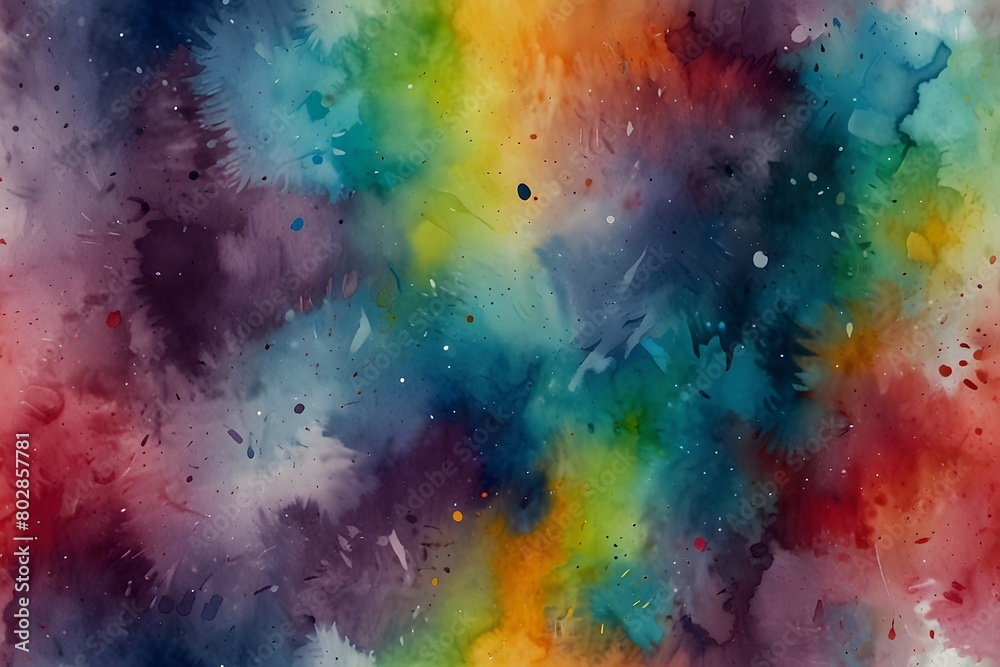 Watercolor stains abstract background,generative AI