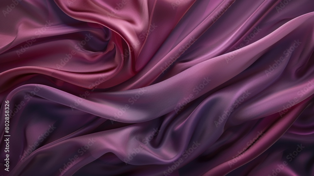 Obraz premium Luxurious Purple Silk Fabric Texture Background