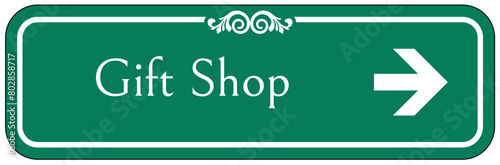 Gift shop sign