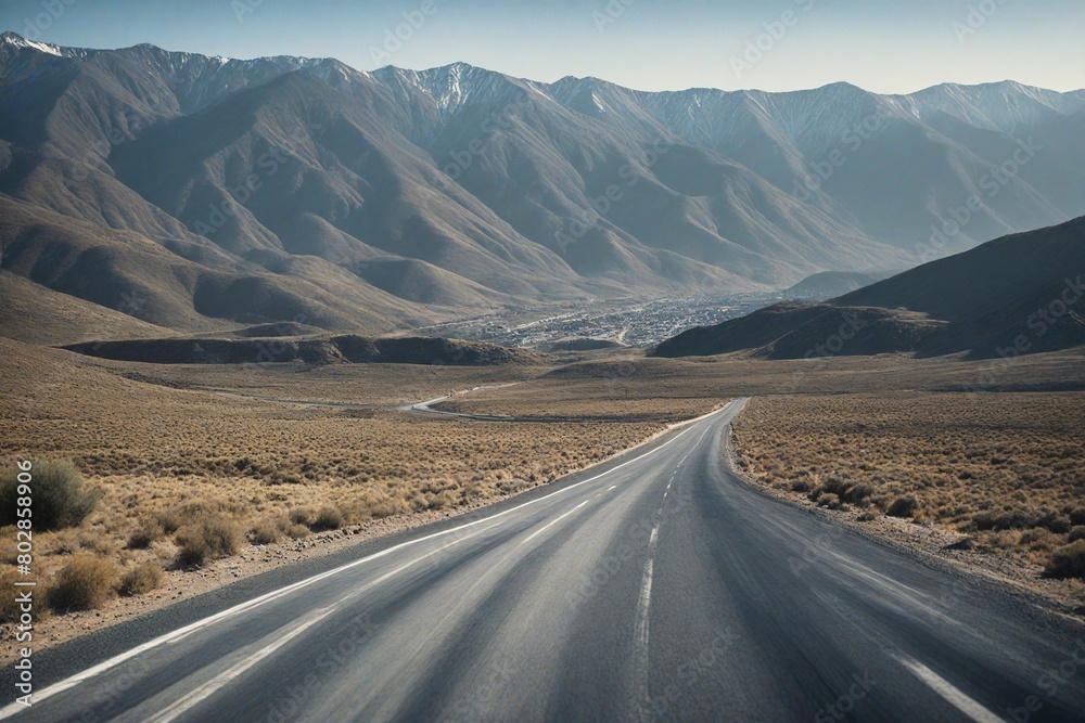 road to the mountains road to the mountains