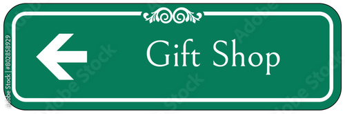 Gift shop sign