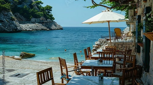 Seaside cafes with outdoor seating offer a delightful way to savor coastal cuisine while soaking up the sun and enjoying the gentle sea breeze