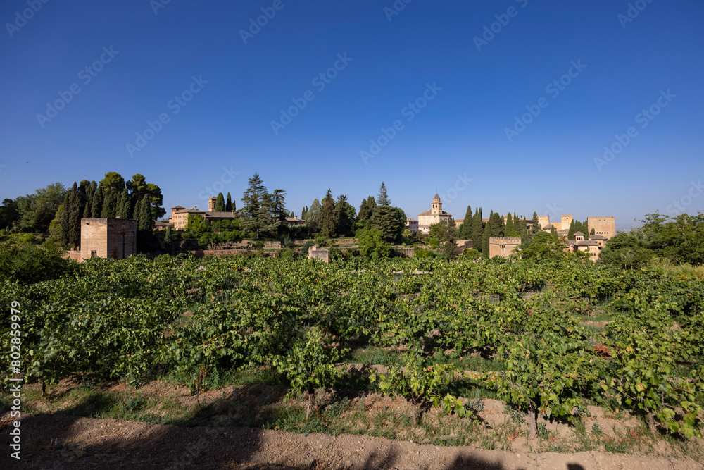 Alhambra, Generalife and Albayzin (Generalife y Albaicín de Granada), UNESCO site, Granada, Andalusia, Spain