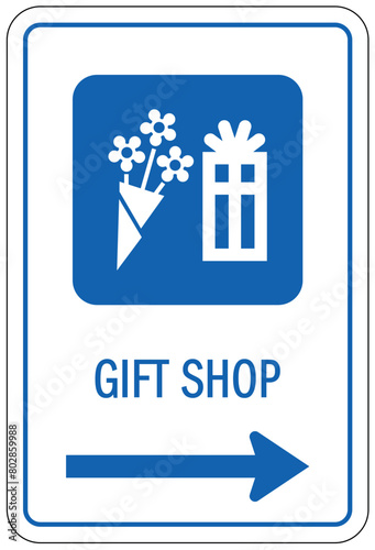 Gift shop sign