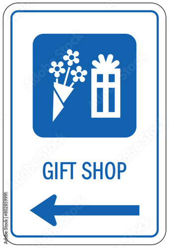 Gift shop sign