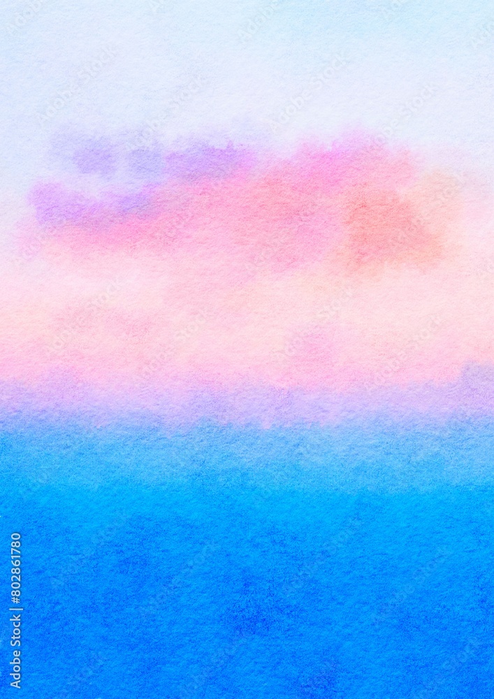 Fototapeta premium Abstract Watercolor Illustration Art