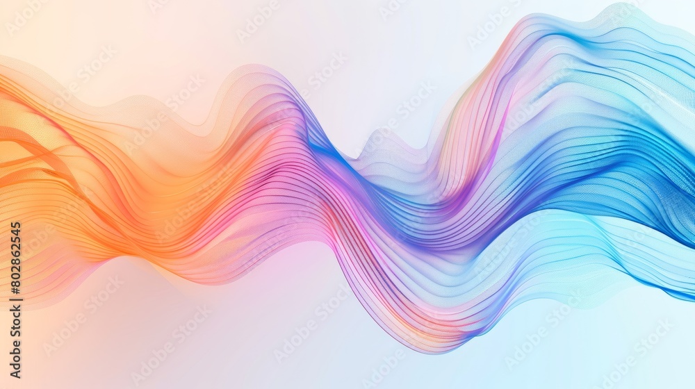 Abstract colorful wave background. Abstract colorful wave background.