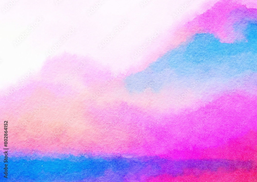 Abstract Watercolor Illustration Art