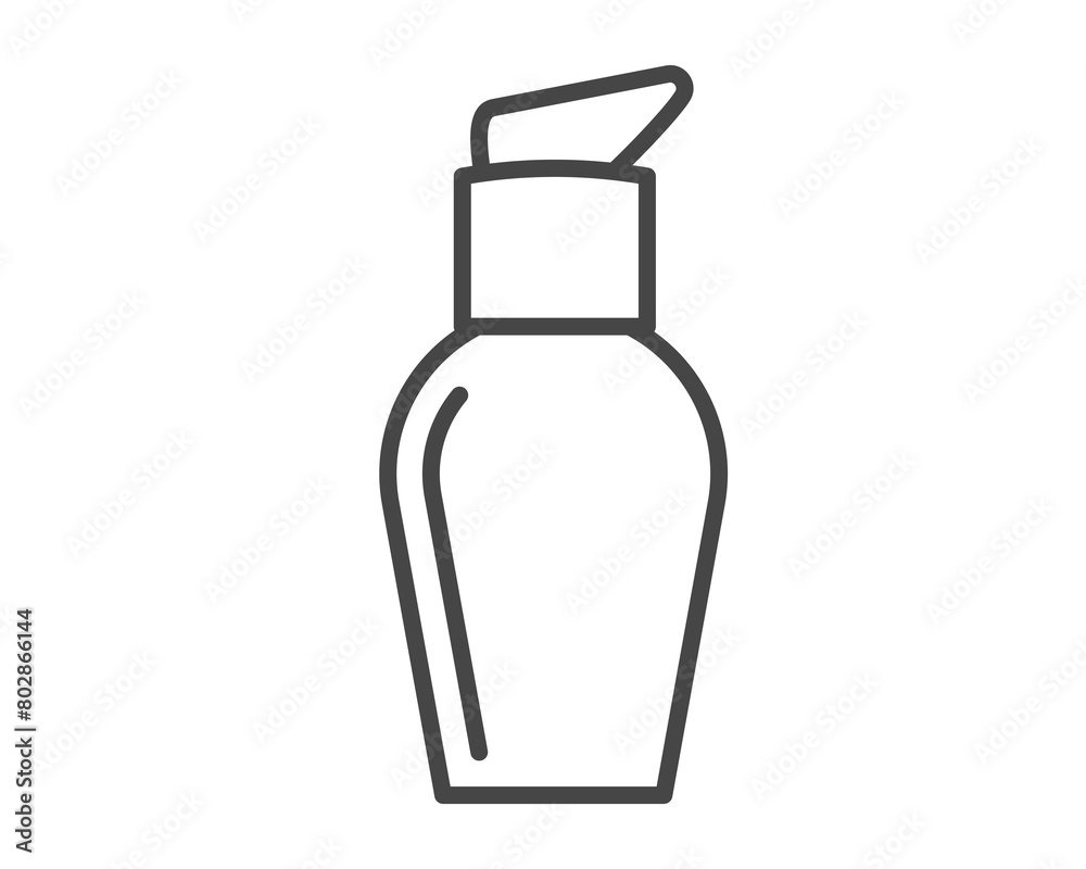 Vector icons of beauty, cosmetics and care. Bottle, jar, shower gel, face cream, body lotion, spray, ointment, paste. Vector icons of beauty, cosmetics and care. Bottle, jar, shower gel, face cream, body lotion, spray, ointment, paste.