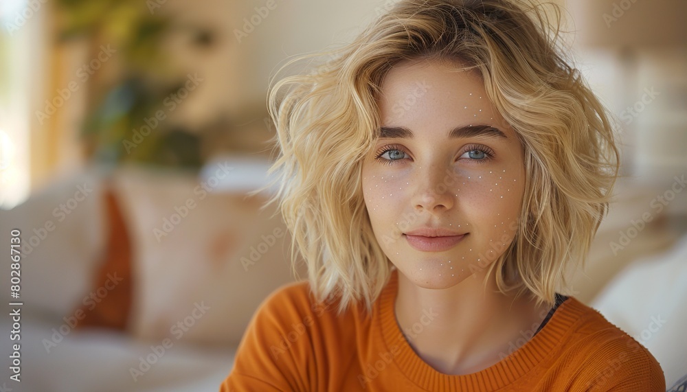 Young blonde woman Young blonde woman