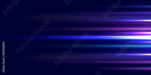 Abstract high speed movement background. Futuristic digital technology movement concept. Network connection, AI, communication, big data. Pattern for banner, poster, website. Vector eps10. photo
