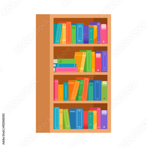 book shelf with good quality design