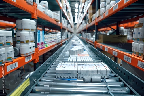 Automated Warehouse Propelling Efficient Medical Supplies Distribution