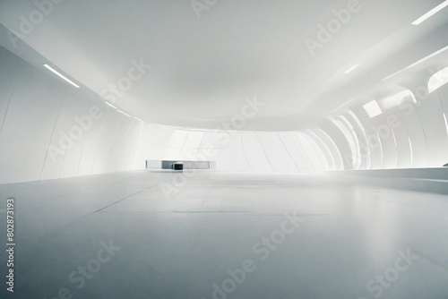 empty room with a window