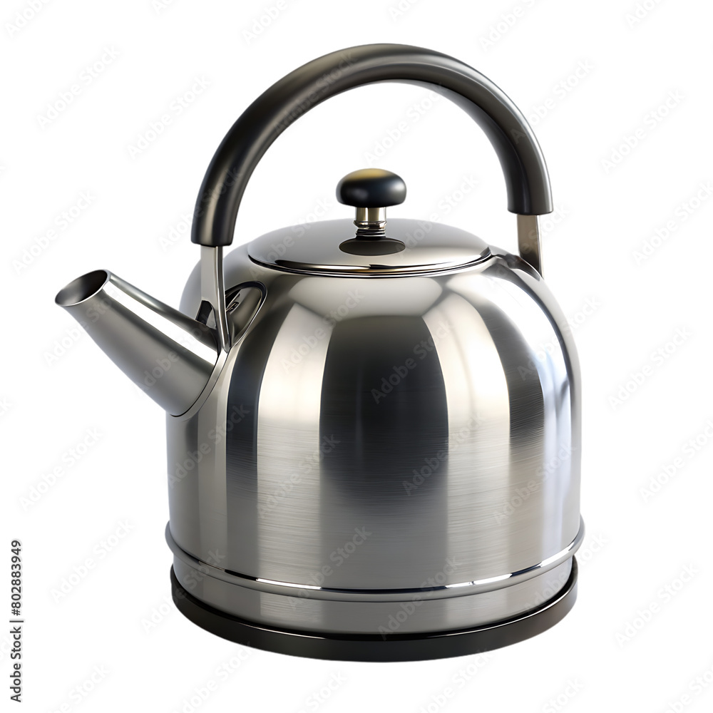 Kettle isolated on transparent background Kettle isolated on transparent background