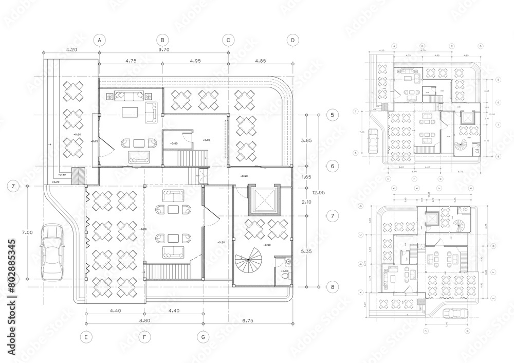 Write a blueprint architecture for building. Write a blueprint architecture for building.