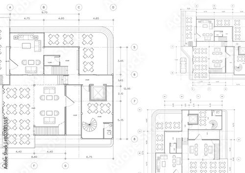 Write a blueprint architecture for building.