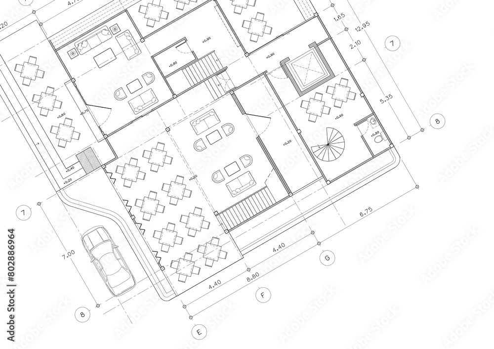 Write a blueprint architecture for building. Write a blueprint architecture for building.