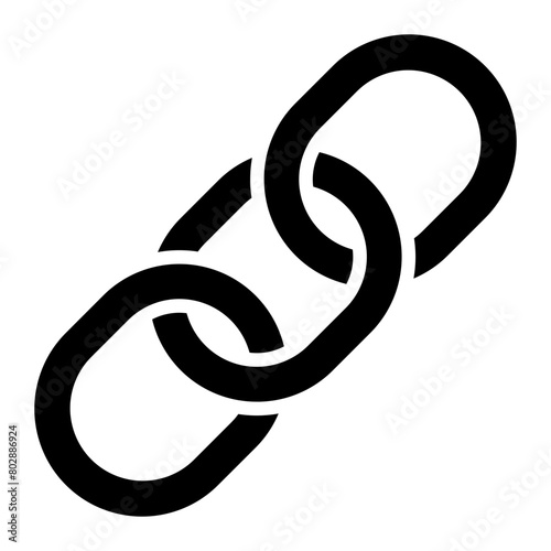 Backlink Icon glyph icon