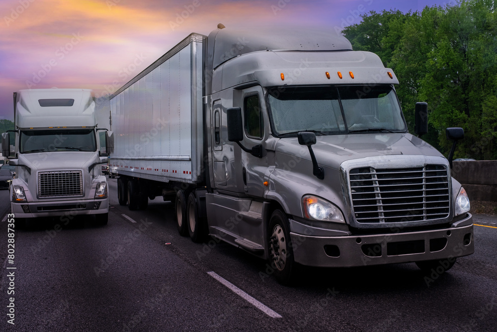 Highway transportation with cars and Truck in Atlanta, United States
Highway transportation with cars and Truck in Atlanta, United States