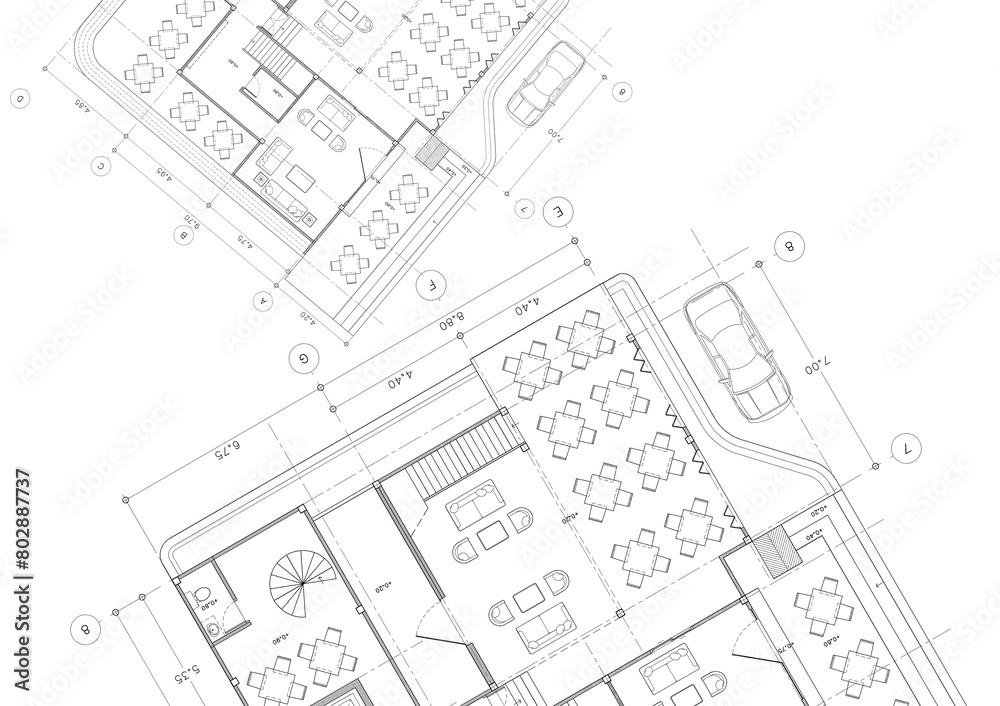 Write a blueprint architecture for building. Write a blueprint architecture for building.