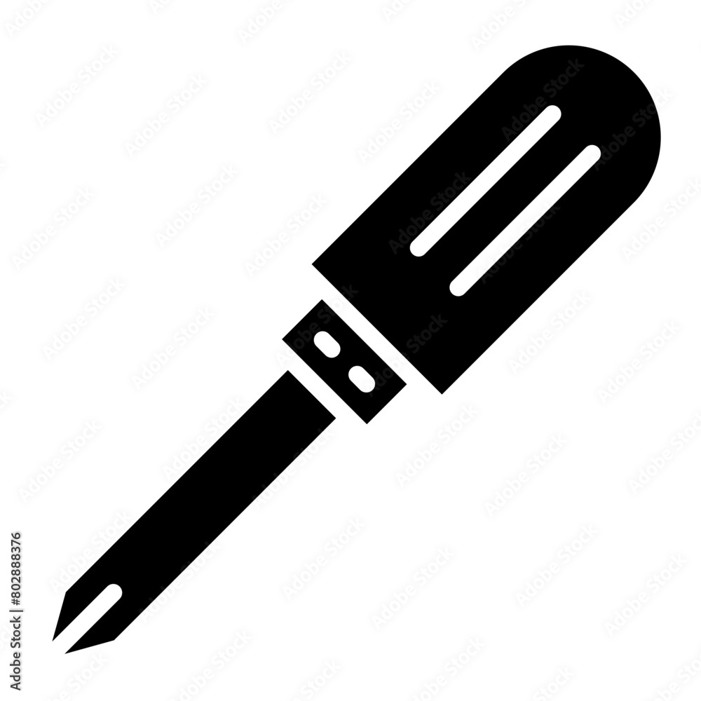 Screw Driver glyph icon Screw Driver glyph icon