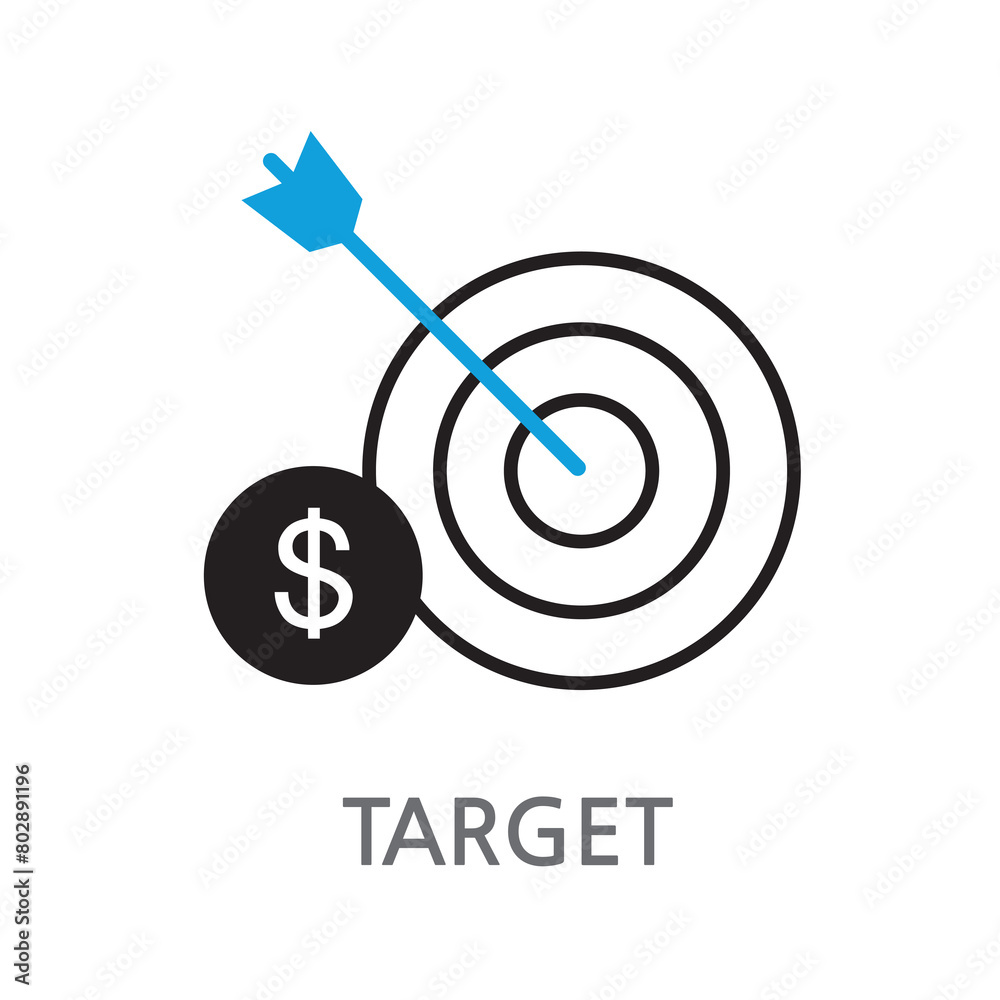 target icon. High quality design element. PNG target icon. High quality design element. PNG