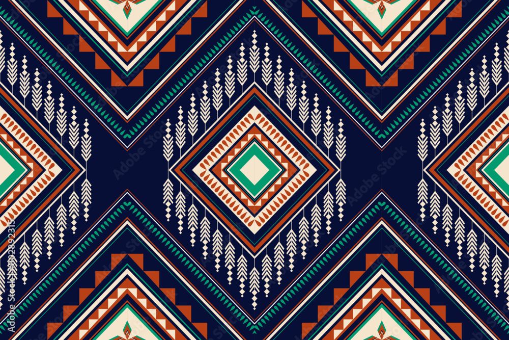 Ethnic pattern.beautiful pattern. folk embroidery,bohemian style,aztec geometric art ornament print.ethnic abstract Inkatha art.Seamless fabric.design for fabric, carpet, wallpaper, clothing Ethnic pattern.beautiful pattern. folk embroidery,bohemian style,aztec geometric art ornament print.ethnic abstract Inkatha art.Seamless fabric.design for fabric, carpet, wallpaper, clothing