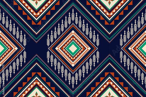 Ethnic pattern.beautiful pattern. folk embroidery,bohemian style,aztec geometric art ornament print.ethnic abstract Inkatha art.Seamless fabric.design for fabric, carpet, wallpaper, clothing