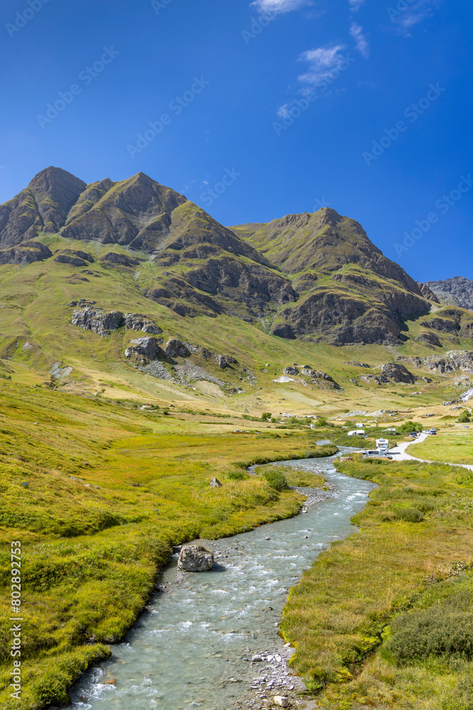 Landscape in Vanoise National Park, Savoy, France Landscape in Vanoise National Park, Savoy, France