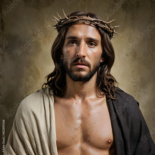 portrait of a jesus