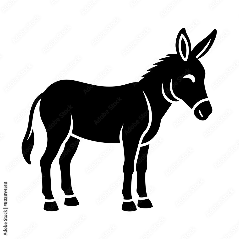 Mule vector illustration art Mule vector illustration art