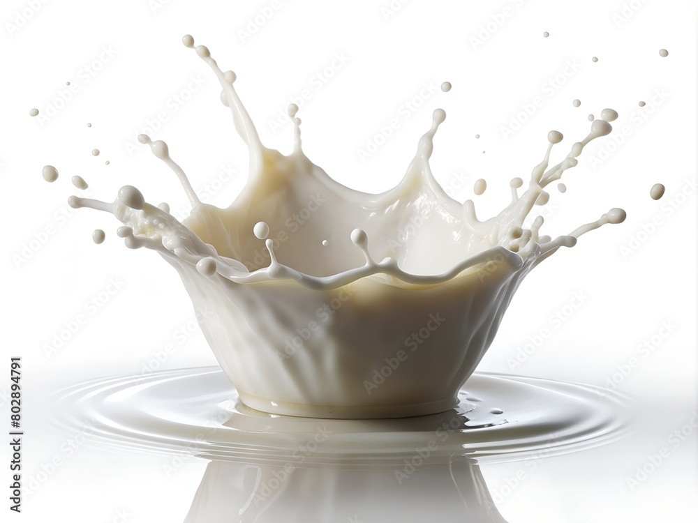 milk liquid splash isolated on white background milk liquid splash isolated on white background
