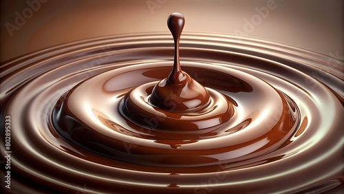 simple smooth chocolate liquids background, minimal