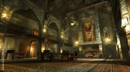 Medieval Castle Great Hall