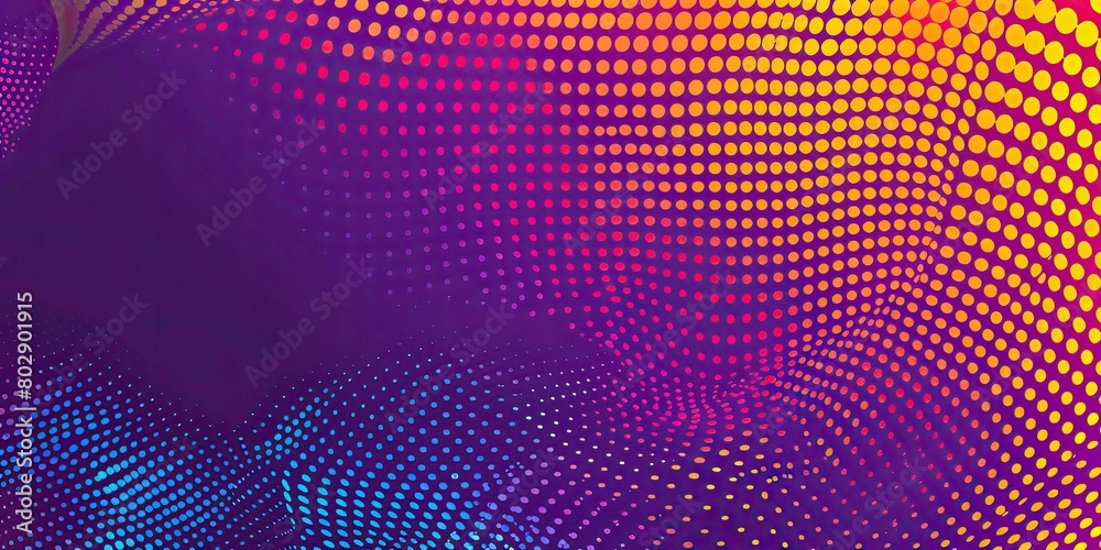 abstract background with a gradient of dots, a colorful halftone vector illustration in the style of halftone, a purple orange yellow and blue color scheme. abstract background with a gradient of dots, a colorful halftone vector illustration in the style of halftone, a purple orange yellow and blue color scheme.