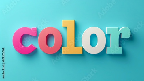 Bold and Vibrant Color Sign © Tiz21