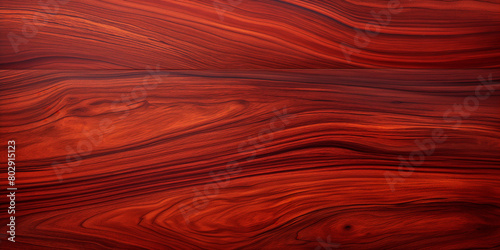 Luxurious Padauk wood texture background with intricate and detailed grain patterns, ideal for designs.