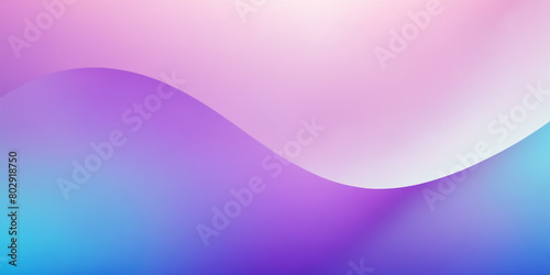 Abstract wavy blue, purple, and pink gradient background, wallpaper, backdrop, banner.