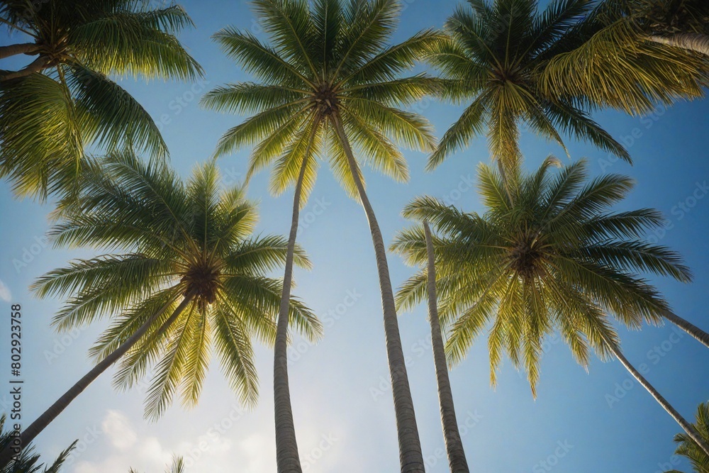 coconut trees