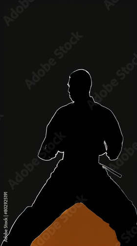 Warrior silhouette