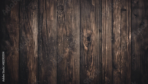 old dark wooden background 