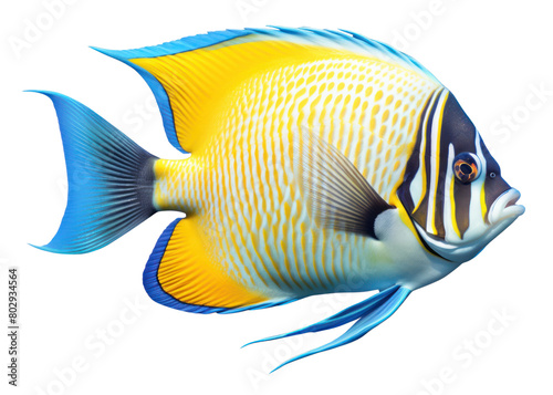 Animal fish pomacanthidae pomacentridae. © Rawpixel.com