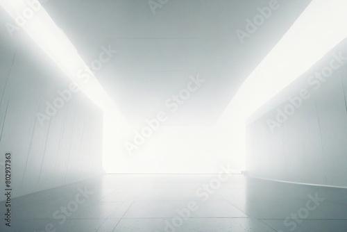 empty white room