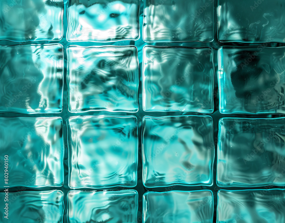 Beautiful glass blocks wall texture background, Beautiful glass blocks wall texture background,